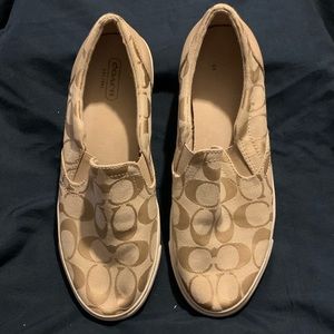 Coach Alegra Signature Slip On Sneakers